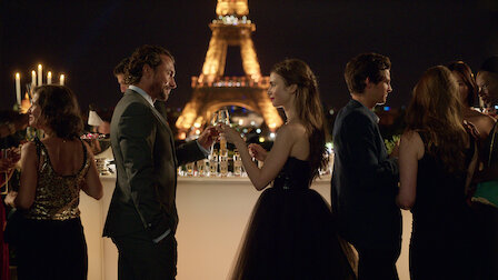 black dress emily in paris